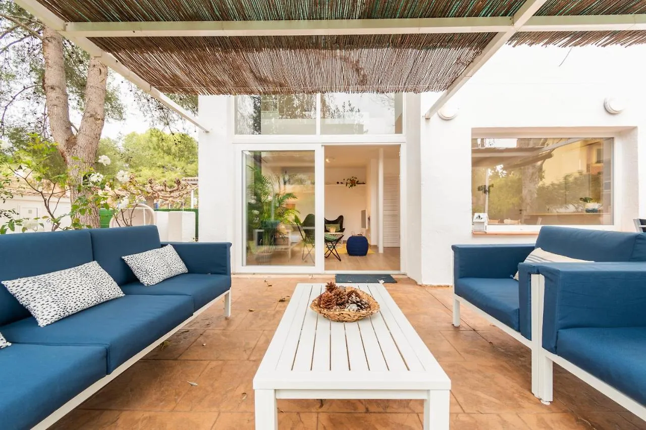 Casa con gran jardín cerca de la playa - 5 personas Vila Tarragona Casa de Férias